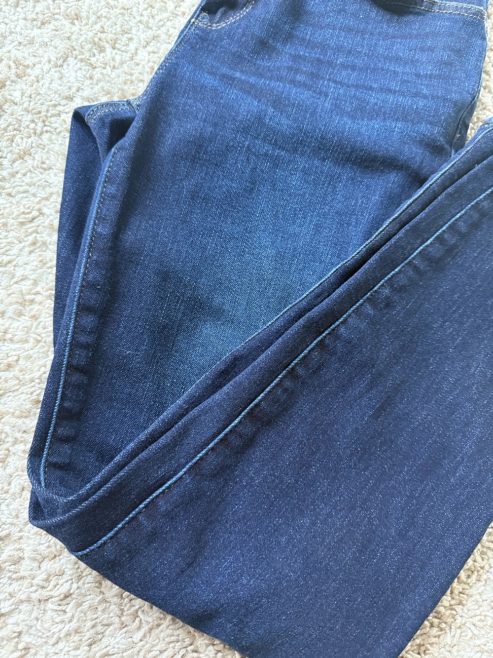 Chico's Dark Indigo Ankle Straight Jeans - Picture 9 of 12